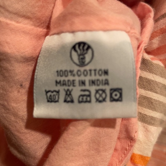 Fat Face Sear-sucker Striped Cotton Dress - Picture 6 of 6